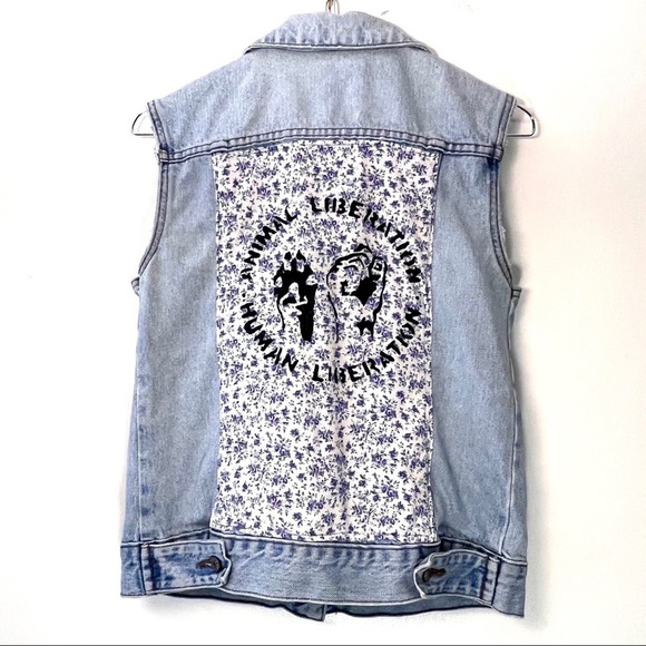 J Crew denim vest - Picture 1 of 4